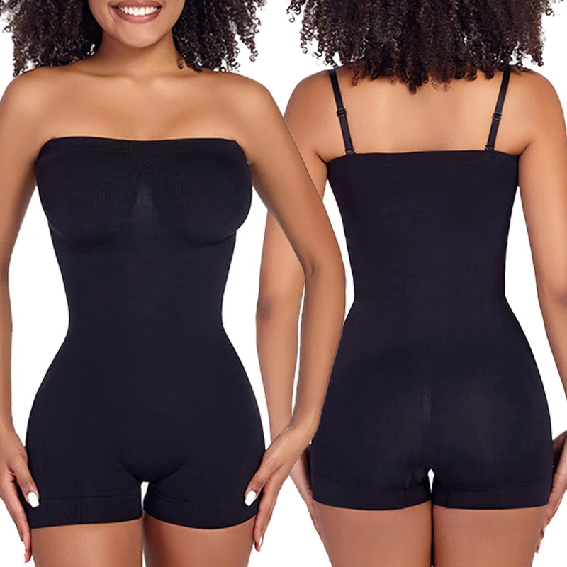 Strapless Sculpting Shapewear Bodysuit